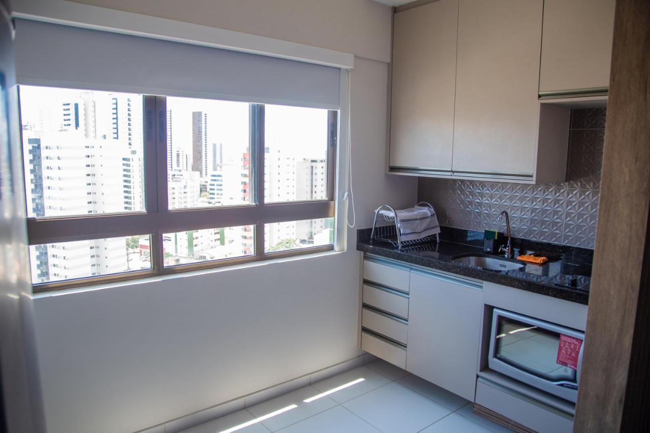 Flat No Melhor De Boa Viagem, Vista Para O Mar, Andar Alto Recife Exteriör bild