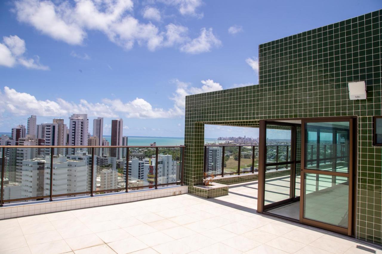 Flat No Melhor De Boa Viagem, Vista Para O Mar, Andar Alto Recife Exteriör bild